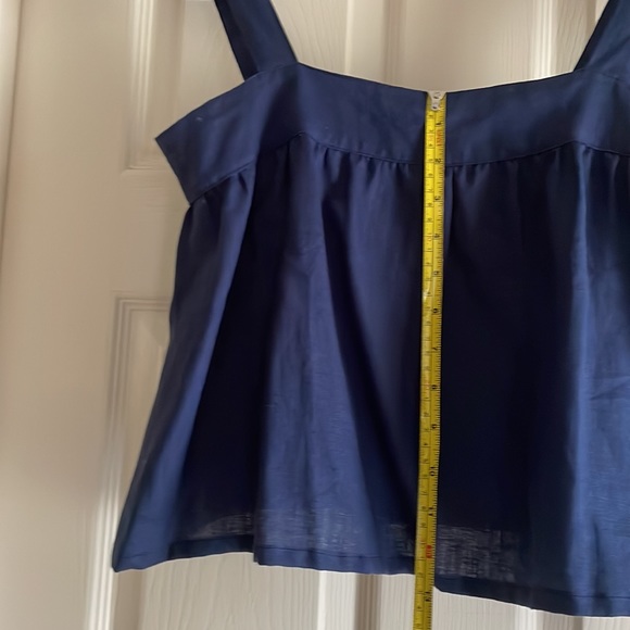 LJC Designs linen flutter top - Picture 6 of 8